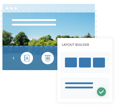 simple layout builder