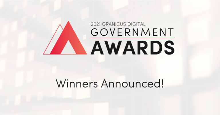 Announcing the 2021 U.S. Digital Government Award Recipients Post Image