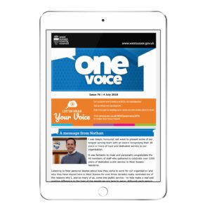 One voice newsletter