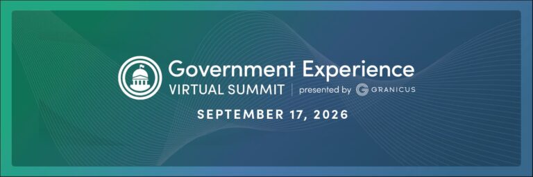 2026 Government Experience Virtual Summit Post Image