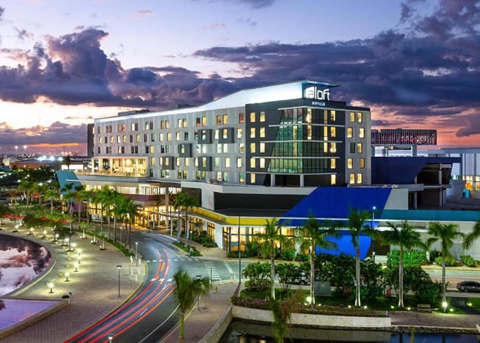 Aloft San Juan Hotel. Image courtesy of Marriott Aloft Hotels