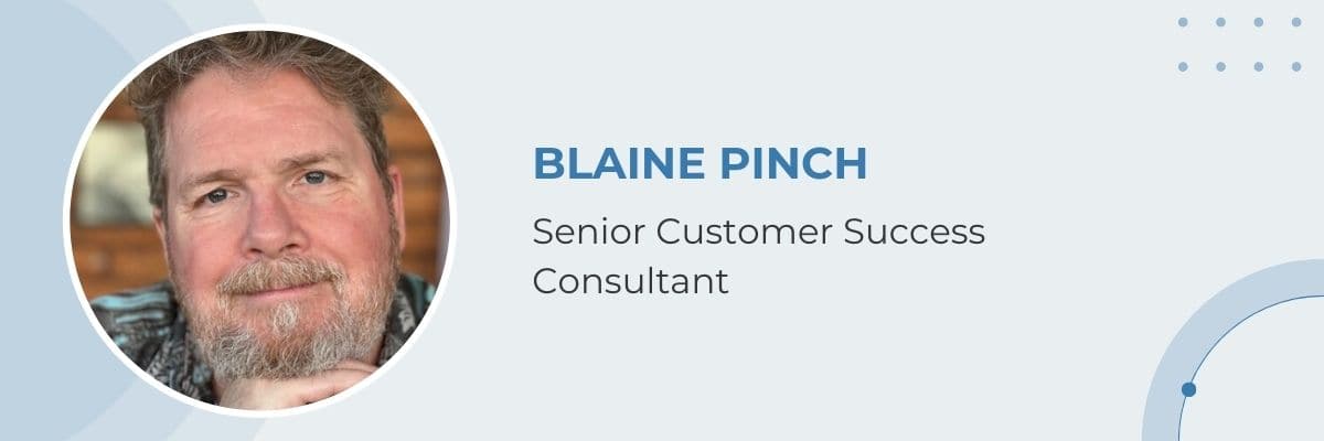 Granicus Culture Ambassador and Senior Customer Success Consultant Blaine Pinch Headshot