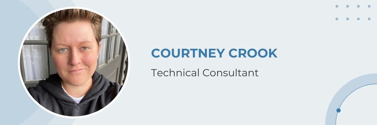 Granicus Culture Ambassador and Technical Consultant Courtney Crook Headshot