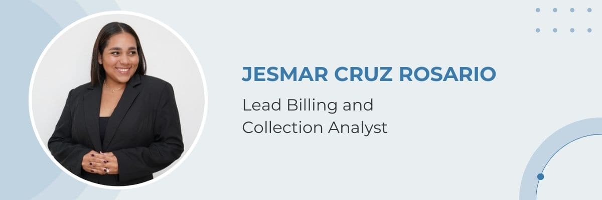 Granicus Culture Ambassador and Lead Billing and Collection Analyst Jesmar Cruz Rosario Headshot