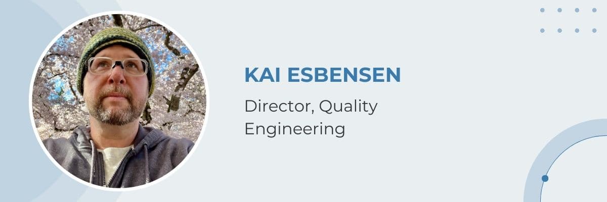 Granicus Culture Ambassador and Director, Quality Engineering Kai Esbensen Headshot