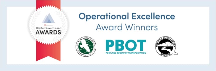 Breaking bureaucratic bottlenecks: The Granicus Digital Government Award winners for “Operational Excellence” Post Image