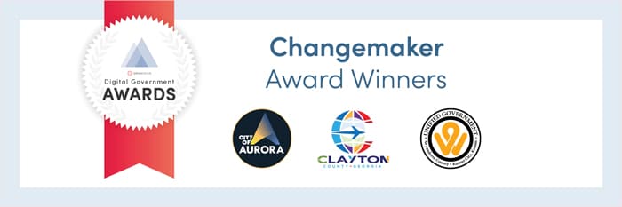 Changing is caring: Granicus Digital Government Award winners for “Changemaker” Post Image