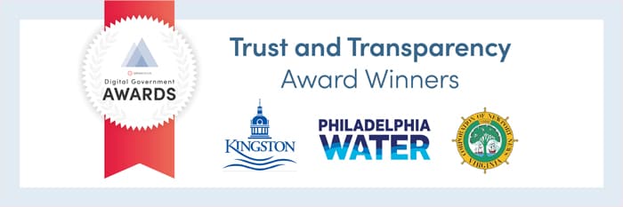 Citizen-centric care: Granicus Digital Government Award winners for “Trust and Transparency” Post Image
