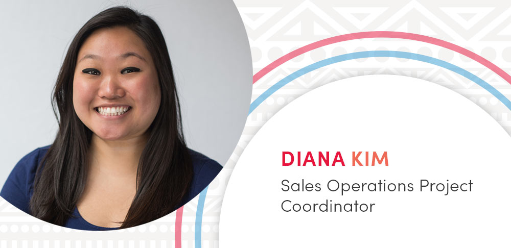 Diana Kim, Sales Operations Project Coordinator