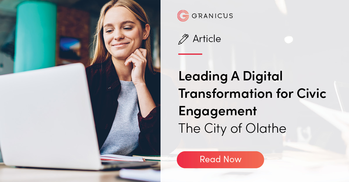 Leading A Digital Transformation for Civic Engagement: The City of Olathe