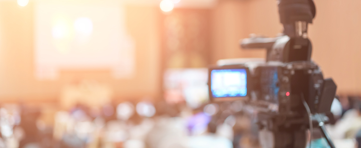 Video camera in conference room