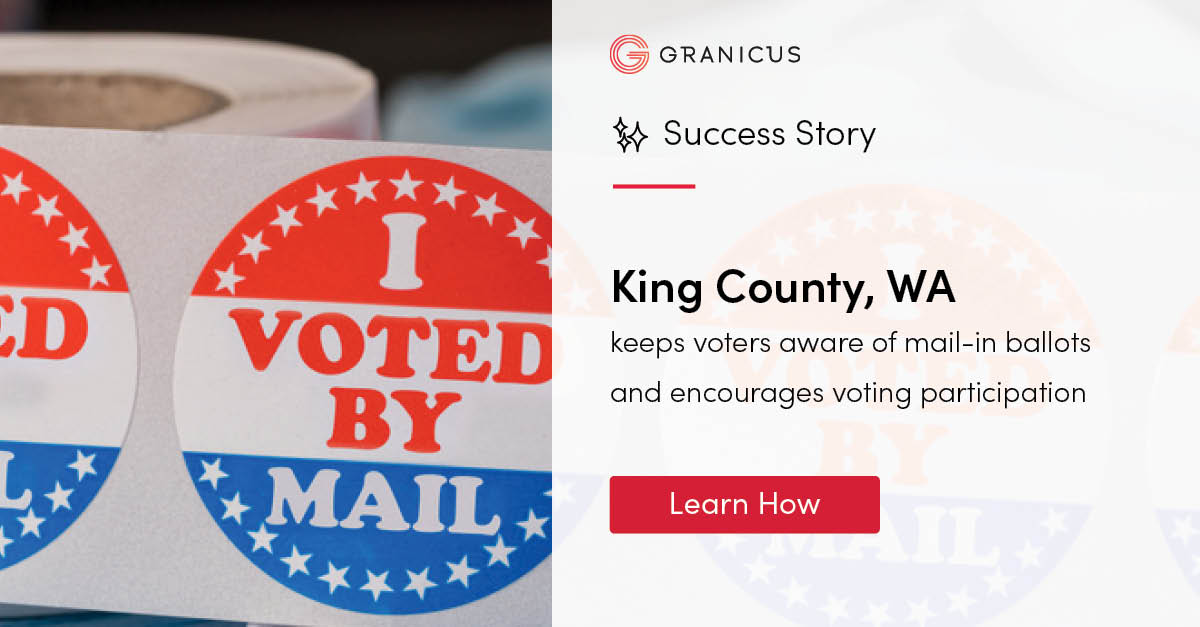 King County mailin ballot voters informed & increased participation