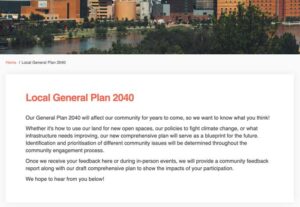 local comprehensive plan: Introduction