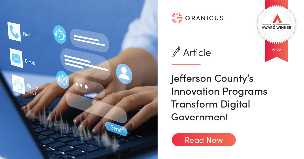 Jefferson County’s Innovation Programs Transform Digital Government