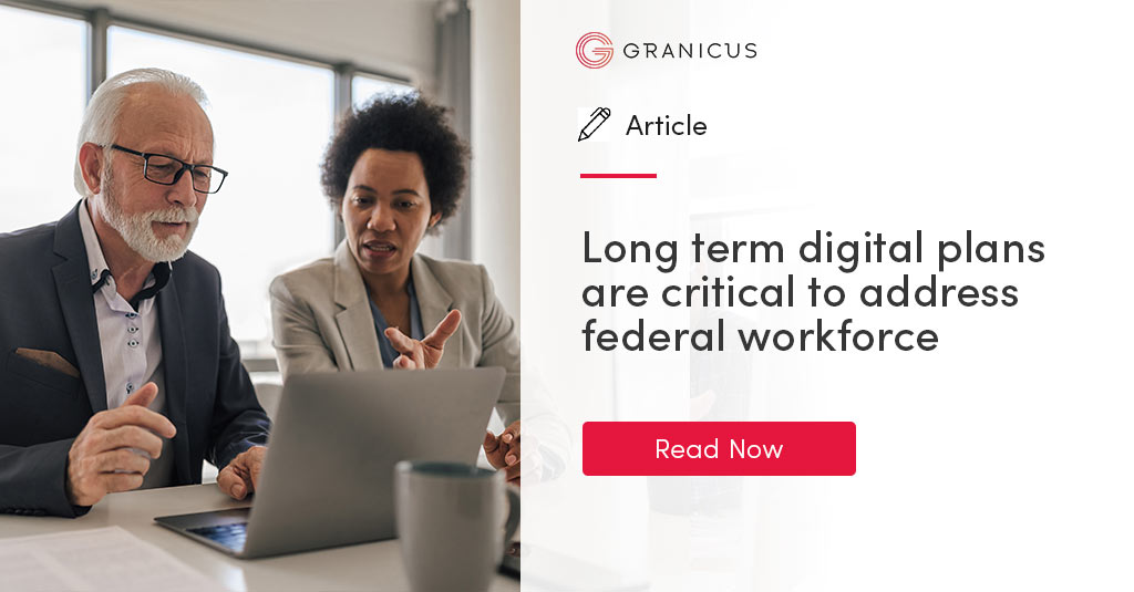 Long term digital plans are critical to address federal workforce shortages
