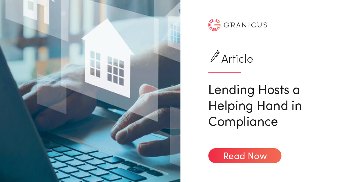 Lending Hosts a Helping Hand in Compliance