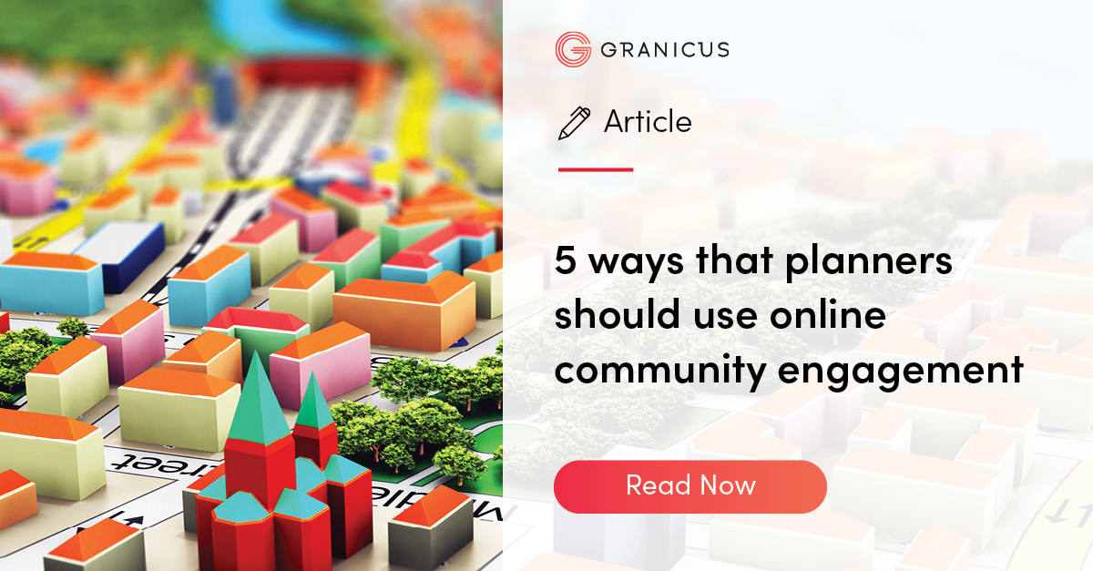 5 ways that planners should use online community engagement