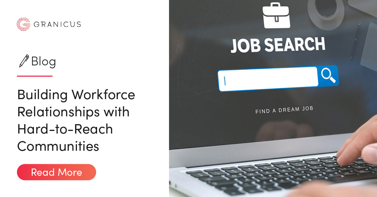 Building Workforce Relationships with Hard-to-Reach Communities