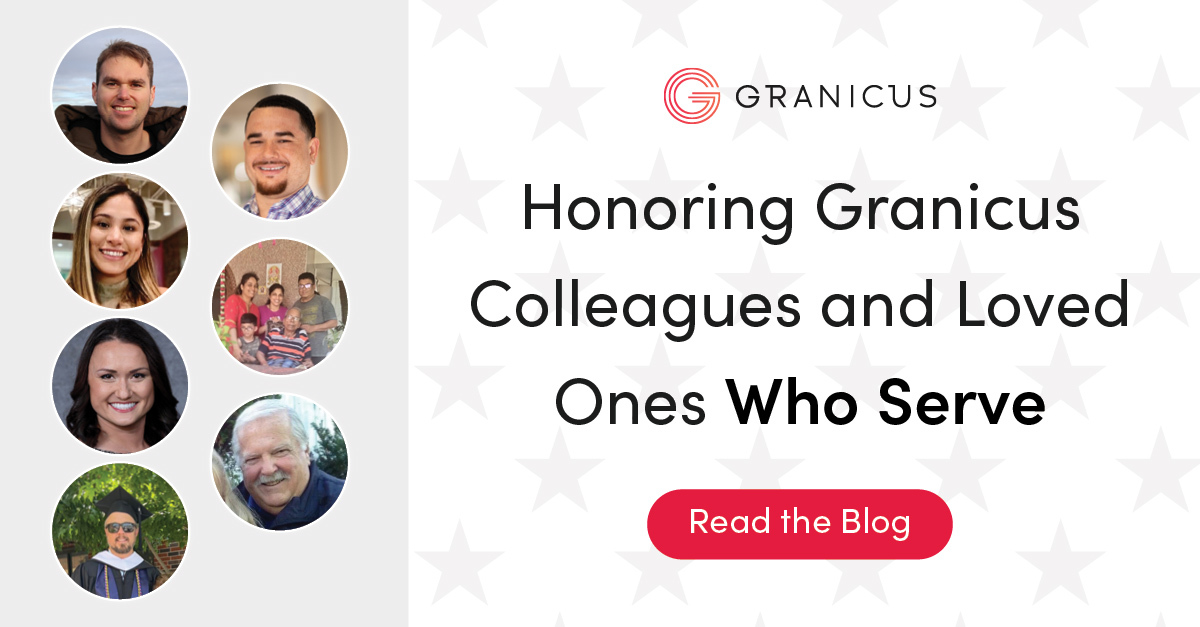 Honoring Granicus Colleagues and Loved Ones Who Serve