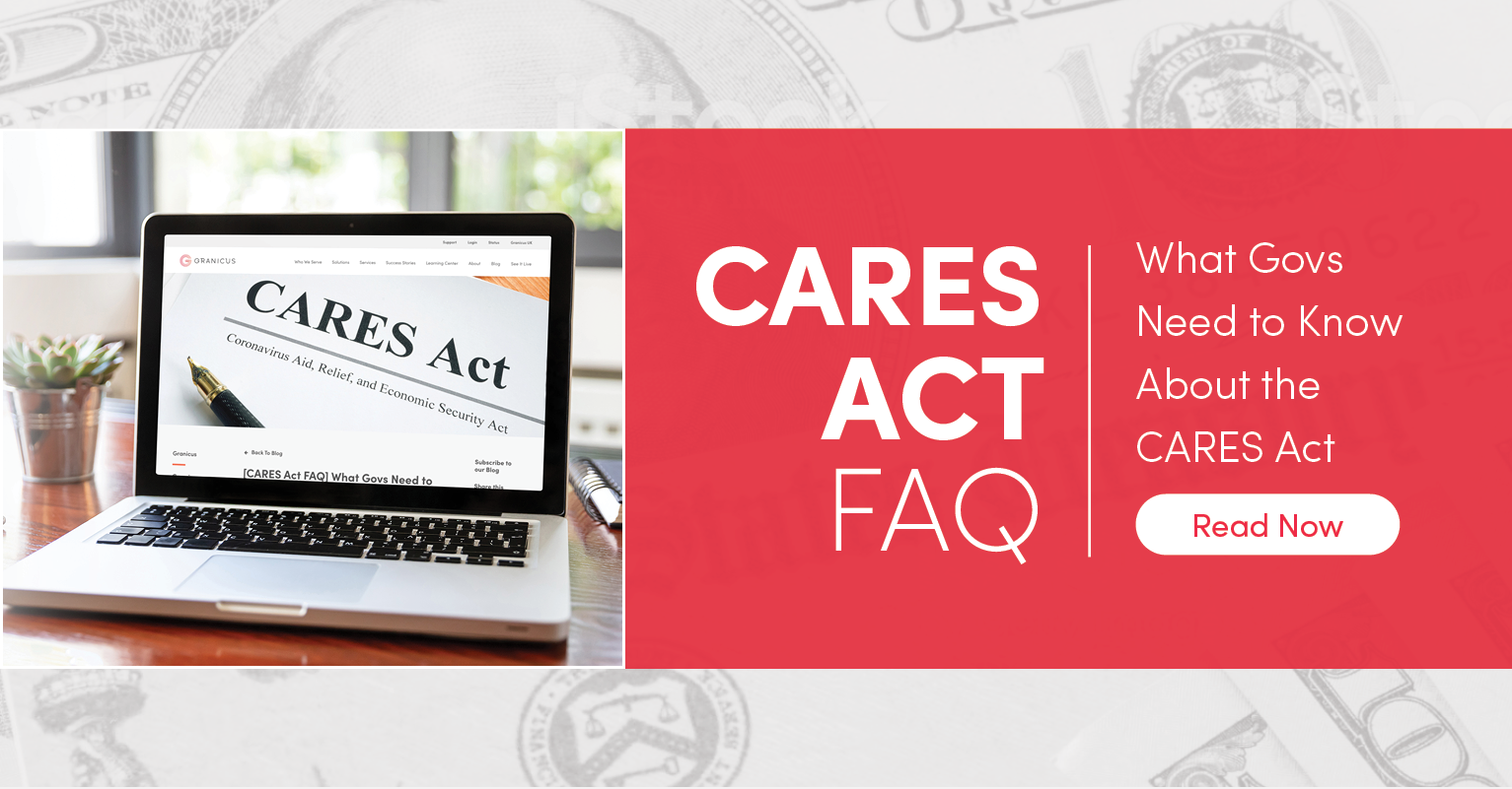 [CARES Act FAQ] What Govs Need to Know About the CARES Act