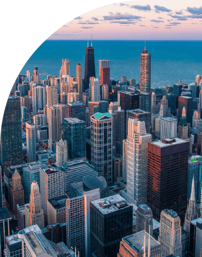 Chicago city view