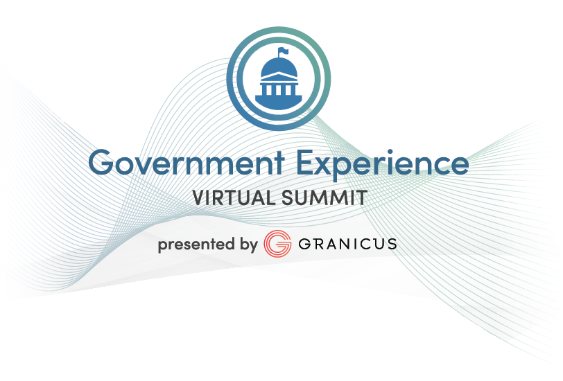 Government Experience Virtual Summit, powered by Granicus logo