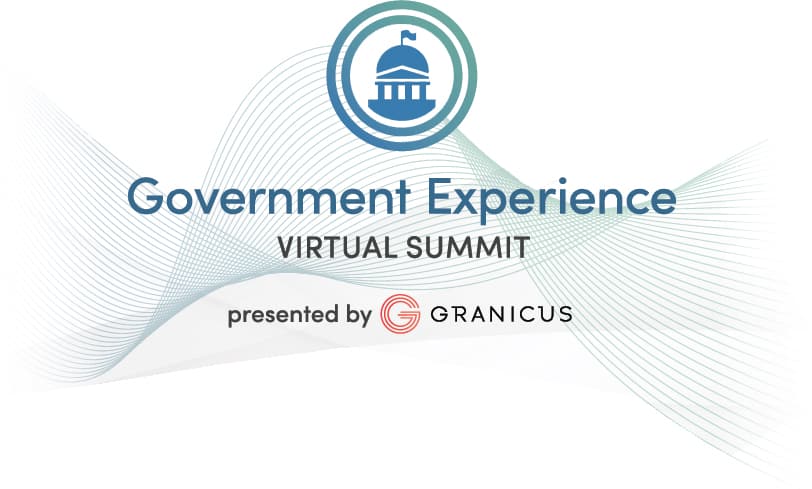 Government Experience Virtual Summit, powered by Granicus logo